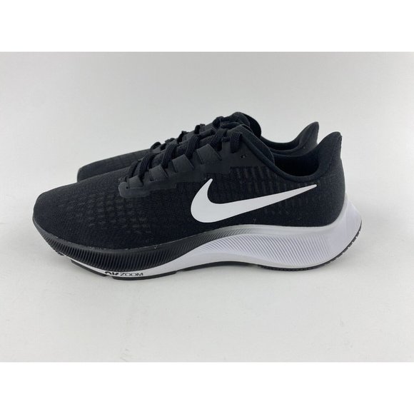 Nike Air Zoom Pegasus 37 Black White Women's Size 9 Shoes Damaged Shoe Box - Picture 10 of 12